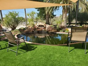 Window Koi pond construction-2